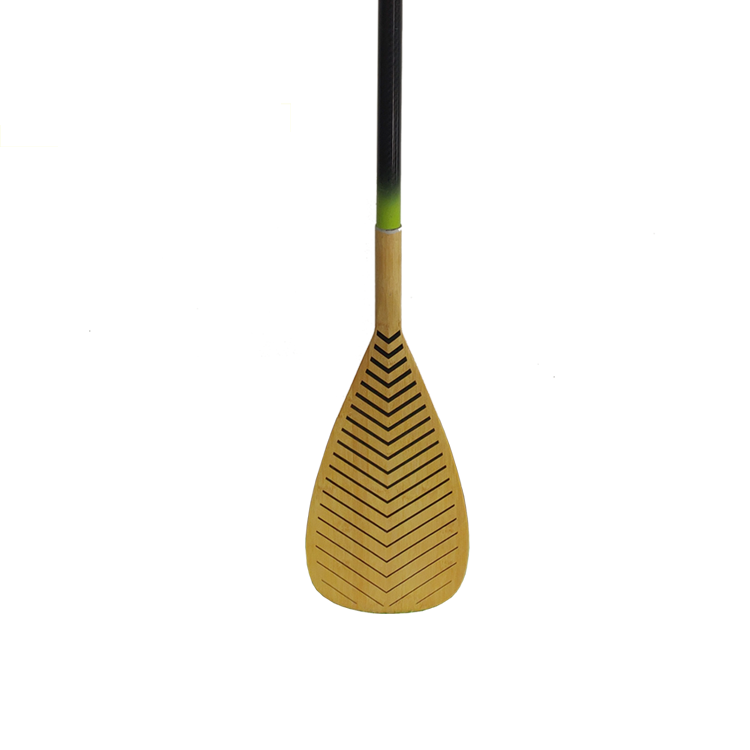 paddle blade with veneer
