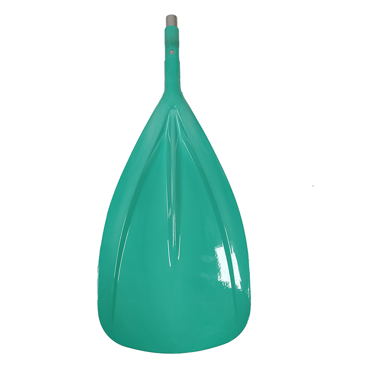plastic paddle blade with clear coat